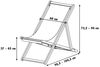 Primaster Gartenliegestuhl Karla beige Bild 4