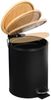 KESPER® Kosmetikeimer Mülleimer Bambus, FSC® zertifiziert, 3l, inkl. Inneneimer, Deckel mit Soft-Close Bild 2