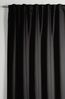 Sehlbach Fertigschal mit Gardinenband Dimout Uni schwarz 140 x 246 cm Bild 2