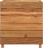 vidaXL Hochbeet 50x40x55 cm Teak Altholz und Stahl 47424 Bild 3