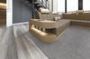 Wohnlandschaft Wave XXL in Stoff - Mikrofaserstoff - taupe-sandbeige - Links Bild 5