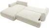 Vente-unique - MONELIA Sofa Stoff Beige - B 167 cm x H 81 cm x L 270 cm Bild 4