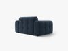 Micadoni Sofa Kendal 2-Sitzer Strukturierter Stoff Marineblau Bild 3