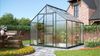 Vitavia Gewächshaus "Merkur 6700", smaragd grün, 6,7 m²,4 mm HKP Bild 3