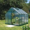 Vitavia Gewächshaus "Merkur 6700", smaragd grün, 6,7 m²,4 mm HKP Bild 4