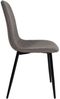 4er Set Esszimmerstühle Napier Stoff taupe Bild 4