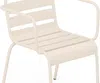 Vente-unique - MIRMANDE Garden dining set Metall Beige - B 59 cm x H 79 cm x L 56 cm Bild 5