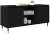 vidaXL TV-Schränk Schwarz Eichen-Optik 104 x 35 x 50 cm Holzwerkstoff 881931 Bild 3
