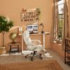 tectake Tischgestell Schreibtischgestell Twain höhenverstellbar 110-168x60x60-125cm (1-St, 1 tlg), Flexibler Tischrahmen in moderner Optik Bild 2