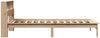 vidaXL Massivholzbett mit Regal ohne Matratze 90x200 cm Kiefer 855720 Bild 5