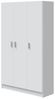 Mehrzweckschrank >Multipurpose< in Weiß - 109x180x37 (BxHxT) Bild 5