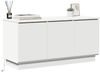 vidaXL TV-Schränk Weiß 100 x 38 x 49 cm Holzwerkstoff 869666 Bild 2