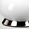 Elstead Lighting Milo Tischleuchte 1-Light Nickel Weiß Stoffschirm gemustert orange 69cm Bild 4
