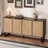 Sideboard, Mehrzweckschrank mit Türen, Wohnzimmerschrank, Aufbewahrungsschrank, Küchenbuffet, Küchenschrank Bild 2