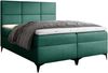 99rooms Ozzy Boxspringbett Velours 140x200 cm Grün Bild 4