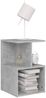 vidaXL Nachttisch Betongrau 35x35x55 cm Holzwerkstoff 806354 Bild 5