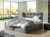 Boxspringbett Gazel, Grau, 180x200 cm Bild 2