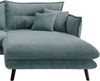 Home affaire Ecksofa Lazio modern und bequem, schmale Armlehnen, tolle Detailverarbeitung, zwei verschiedene Fußfarben wählbar Bild 4