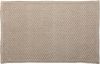 Spirella Badteppich Badematte Perla Duschvorleger | rutschhemmend | geeignet für Fußbodenheizung | 50x80 cm | Beige Bild 2