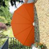 vidaXL Faltbarer Terrassen-Seitenfächer Terracotta-Rot 200 cm 44580 Bild 4