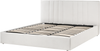 Bett mit Stauraum Stoff TARASCON 180 x 200 cm Hellbeige Bild 4