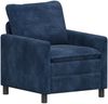 vidaXL Sofa Set 2 pcs Marineblau Polyester 3417056 Bild 3