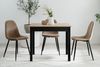 Finori Capri 81B Esstisch, Dekor Artisan Oak / schwarz | Maße ca. (B/H/T): 90 x 76 x 67 cm Bild 3