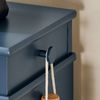 SoBuy FSR82-K-B Schuhbank, MDF, Lackiert, Dunkelblau, 61 x 51 x 24 cm Bild 5