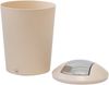kela 'Marta' Kosmetikeimer, Deckel abnehmbar, Kunststoff, 5 Liter, Creme Bild 4