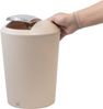 kela 'Marta' Kosmetikeimer, Deckel abnehmbar, Kunststoff, 5 Liter, Creme Bild 2