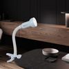 RGB LED Klemmleuchte, Flexo-Arm, weiß, H max. 48 cm Bild 4