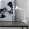 RGB LED Klemmleuchte, Flexo-Arm, weiß, H max. 48 cm Bild 3
