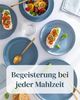 PURE LIVING INTERIOR DESIGN Geschirr-Set 6 Pers. 24-tlg - Hochwertiges Steingut Geschirrset - Tafelservice (24-tlg), 6 Personen, Steingut, Geschirr Set - Schüssel- und Teller Set Bild 3