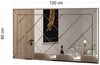 ibonto WANDSPIEGEL 120x60cm Transparent rechteckig Dekospiegel (H 120 x T 120 x B 60 cm) Bild 3