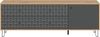 Lowboard (B/H/T: 164x56x40 cm) in Artisan Oak Nachbildung und anthrazit matt Bild 2