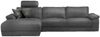 KAWOLA Sofa LOLA Ecksofa XL Stoff grau mit motorischer Relaxfunktion Recamiere links 84 x 178 x 304 cm Bild 3