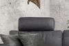 KAWOLA Sofa LOLA Ecksofa XL Stoff grau mit motorischer Relaxfunktion Recamiere links 84 x 178 x 304 cm Bild 5