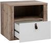 Nachtkonsole >Chery< in Old Style hell - 55x46,5x40cm (BxHxT) Bild 3