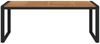 vidaXL Gartentisch mit Gestell U-Form 200x90x75 cm Akazie Massivholz 319518 Bild 3