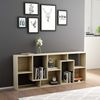 vidaXL Bücherregal Sonoma-Eiche 67x24x161 cm Holzwerkstoff 801880 Bild 3
