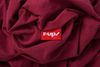 r-up Beste Spannbettlaken 90x200-100x220 bis 35cm Höhe bordeauxrot 95% Baumwolle / 5% Elastan 230g/m² Bild 4
