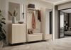 yourhouse24 Kleiderhaken Garderobenpaneel TREND TG-06 mit Ablage, Sandbeige Bild 3
