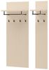 yourhouse24 Kleiderhaken Garderobenpaneel TREND TG-06 mit Ablage, Sandbeige Bild 2