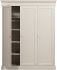 Kleiderschrank Olivia aus Kiefernholz, modern im Landhausstil, hellgrau Dust, FSC-zertifiziert Bild 5