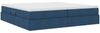 vidaXL Aufbewahrungsbett mit Matratze Blau 200 x 200 cm Polyester 3370253 Bild 5