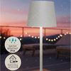 Coen Bakker Deco BV LED Außen-Tischleuchte Touch Tischlampe Dimmbar Akku IP44 Glatt Klein, Touch-Funktion, LED fest verbaut, Kaltweiß, Warmweiß, Tageslichtweiß Bild 4