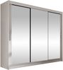 Kleiderschrank Aston III (Farbe: Cashmere / Spiegel, ohne Beleuchtung) Bild 1
