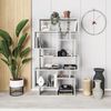 Decortie Bücherregal Karmato, Standregal Bücherregal Holz Wohnzimmer, 96 x 25,5 x 168,5 cm Bild 2