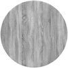vidaXL Tischplatte Grau Sonoma Ø 80 x 1,5 cm Holzwerkstoff 880427 Bild 2