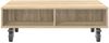vidaXL Beistelltisch mit Rädern Sonoma-Eiche 90 x 50 x 30 cm 891018 Bild 5
